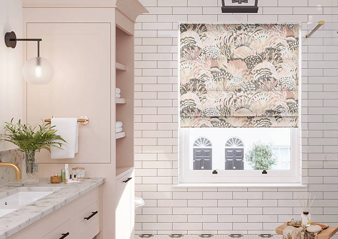 Maggie, Blush - Roman Blind - Image 3
